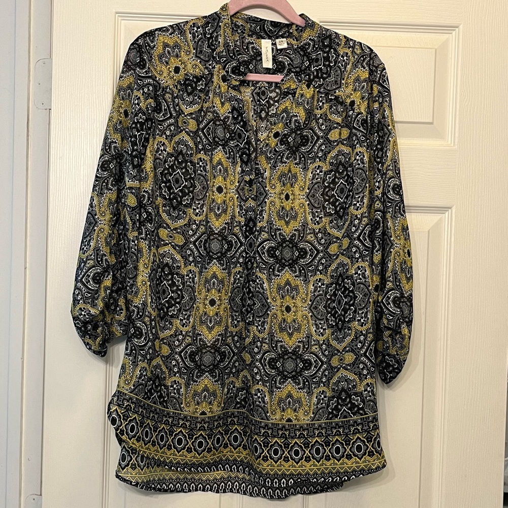 Tacera Paisley Blouse